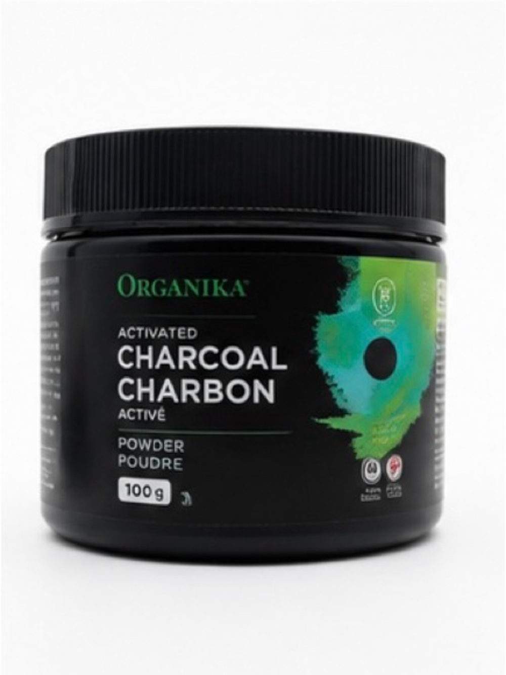 Organika Activated Charcoal Powder - Black